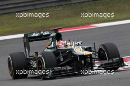 Heikki Kovalainen (FIN) Caterham CT01. 13.04.2012. Formula 1 World Championship, Rd 3, Chinese Grand Prix, Shanghai, China, Practice Day
