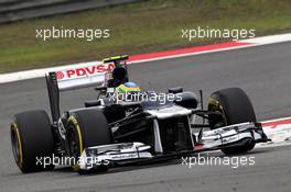 Bruno Senna (BRA) Williams FW34. 13.04.2012. Formula 1 World Championship, Rd 3, Chinese Grand Prix, Shanghai, China, Practice Day