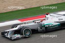 Michael Schumacher (GER) Mercedes AMG F1 W03. 13.04.2012. Formula 1 World Championship, Rd 3, Chinese Grand Prix, Shanghai, China, Practice Day