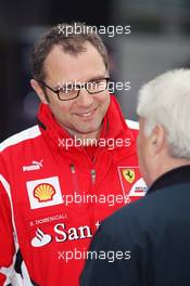 (L to R): Stefano Domenicali (ITA) Ferrari General Director talks with Charlie Whiting (GBR) FIA Delegate. 13.04.2012. Formula 1 World Championship, Rd 3, Chinese Grand Prix, Shanghai, China, Practice Day
