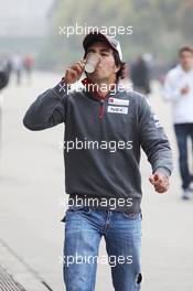 Sergio Perez (MEX) Sauber. 13.04.2012. Formula 1 World Championship, Rd 3, Chinese Grand Prix, Shanghai, China, Practice Day