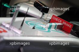 Mercedes AMG F1 W03. 13.04.2012. Formula 1 World Championship, Rd 3, Chinese Grand Prix, Shanghai, China, Practice Day