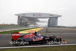 Jean-Eric Vergne (FRA) Scuderia Toro Rosso STR7. 13.04.2012. Formula 1 World Championship, Rd 3, Chinese Grand Prix, Shanghai, China, Practice Day