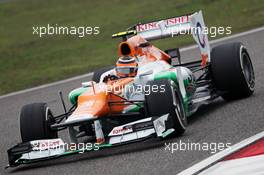 Nico Hulkenberg (GER) Sahara Force India F1 VJM05. 13.04.2012. Formula 1 World Championship, Rd 3, Chinese Grand Prix, Shanghai, China, Practice Day