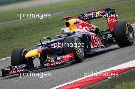 Sebastian Vettel (GER) Red Bull Racing RB8. 13.04.2012. Formula 1 World Championship, Rd 3, Chinese Grand Prix, Shanghai, China, Practice Day