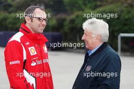 (L to R): Stefano Domenicali (ITA) Ferrari General Director talks with Charlie Whiting (GBR) FIA Delegate. 13.04.2012. Formula 1 World Championship, Rd 3, Chinese Grand Prix, Shanghai, China, Practice Day