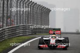 Lewis Hamilton (GBR) McLaren MP4/27. 13.04.2012. Formula 1 World Championship, Rd 3, Chinese Grand Prix, Shanghai, China, Practice Day