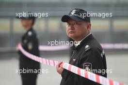 Security. 13.04.2012. Formula 1 World Championship, Rd 3, Chinese Grand Prix, Shanghai, China, Practice Day