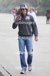 Sergio Perez (MEX) Sauber. 13.04.2012. Formula 1 World Championship, Rd 3, Chinese Grand Prix, Shanghai, China, Practice Day