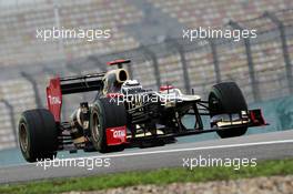 Kimi Raikkonen (FIN) Lotus E20. 13.04.2012. Formula 1 World Championship, Rd 3, Chinese Grand Prix, Shanghai, China, Practice Day