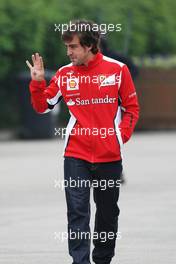 Fernando Alonso (ESP) Ferrari. 13.04.2012. Formula 1 World Championship, Rd 3, Chinese Grand Prix, Shanghai, China, Practice Day