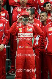 Fernando Alonso (ESP) Ferrari at a team photograph. 13.04.2012. Formula 1 World Championship, Rd 3, Chinese Grand Prix, Shanghai, China, Practice Day