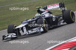 Bruno Senna (BRA) Williams FW34. 13.04.2012. Formula 1 World Championship, Rd 3, Chinese Grand Prix, Shanghai, China, Practice Day