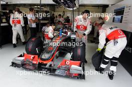 Jenson Button (GBR) McLaren MP4/27. 15.04.2012. Formula 1 World Championship, Rd 3, Chinese Grand Prix, Shanghai, China, Race Day