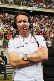 Sam Michael (AUS) McLaren Sporting Director on the grid. 15.04.2012. Formula 1 World Championship, Rd 3, Chinese Grand Prix, Shanghai, China, Race Day