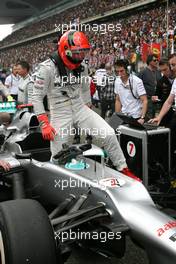 Michael Schumacher (GER), Mercedes GP  15.04.2012. Formula 1 World Championship, Rd 3, Chinese Grand Prix, Shanghai, China, Race Day