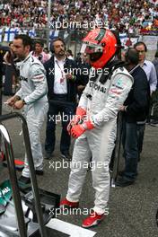 Michael Schumacher (GER), Mercedes GP  15.04.2012. Formula 1 World Championship, Rd 3, Chinese Grand Prix, Shanghai, China, Race Day