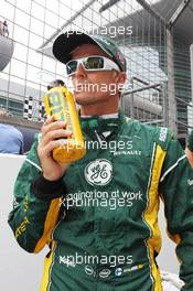 Heikki Kovalainen (FIN) Caterham on the grid. 15.04.2012. Formula 1 World Championship, Rd 3, Chinese Grand Prix, Shanghai, China, Race Day