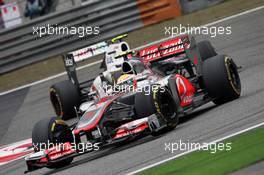 Lewis Hamilton (GBR) McLaren MP4/27. 15.04.2012. Formula 1 World Championship, Rd 3, Chinese Grand Prix, Shanghai, China, Race Day