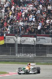 Nico Hulkenberg (GER) Sahara Force India F1 VJM05. 15.04.2012. Formula 1 World Championship, Rd 3, Chinese Grand Prix, Shanghai, China, Race Day