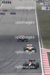 Heikki Kovalainen (FIN) Caterham CT01. 15.04.2012. Formula 1 World Championship, Rd 3, Chinese Grand Prix, Shanghai, China, Race Day