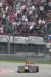 Mark Webber (AUS) Red Bull Racing RB8. 15.04.2012. Formula 1 World Championship, Rd 3, Chinese Grand Prix, Shanghai, China, Race Day