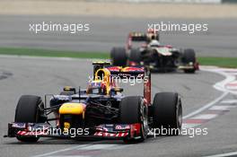 Mark Webber (AUS) Red Bull Racing RB8. 15.04.2012. Formula 1 World Championship, Rd 3, Chinese Grand Prix, Shanghai, China, Race Day