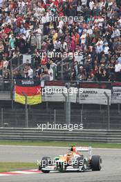 Nico Hulkenberg (GER) Sahara Force India F1 VJM05. 15.04.2012. Formula 1 World Championship, Rd 3, Chinese Grand Prix, Shanghai, China, Race Day