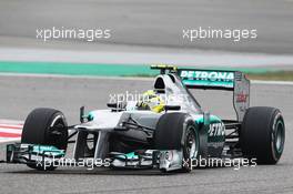 Nico Rosberg (GER) Mercedes AMG F1 W03. 15.04.2012. Formula 1 World Championship, Rd 3, Chinese Grand Prix, Shanghai, China, Race Day