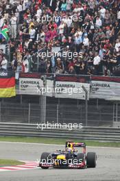 Sebastian Vettel (GER) Red Bull Racing RB8. 15.04.2012. Formula 1 World Championship, Rd 3, Chinese Grand Prix, Shanghai, China, Race Day