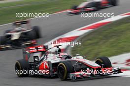 Jenson Button (GBR) McLaren MP4/27. 15.04.2012. Formula 1 World Championship, Rd 3, Chinese Grand Prix, Shanghai, China, Race Day