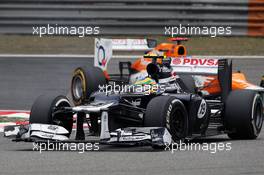 Bruno Senna (BRA) Williams FW34. 15.04.2012. Formula 1 World Championship, Rd 3, Chinese Grand Prix, Shanghai, China, Race Day