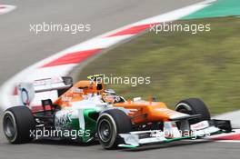 Nico Hulkenberg (GER) Sahara Force India F1 VJM05. 14.04.2012. Formula 1 World Championship, Rd 3, Chinese Grand Prix, Shanghai, China, Qualifying Day
