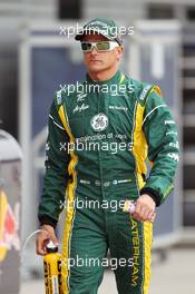 Heikki Kovalainen (FIN) Caterham. 14.04.2012. Formula 1 World Championship, Rd 3, Chinese Grand Prix, Shanghai, China, Qualifying Day