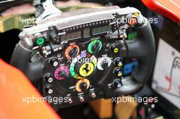 Ferrari F2012 steering wheel. 14.04.2012. Formula 1 World Championship, Rd 3, Chinese Grand Prix, Shanghai, China, Qualifying Day