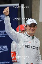 1st place Nico Rosberg (GER), Mercedes AMG Petronasin Qualifying  14.04.2012. Formula 1 World Championship, Rd 3, Chinese Grand Prix, Shanghai, China, Qualifying Day