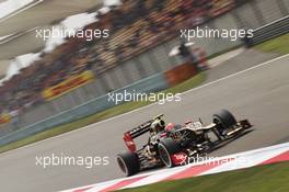 Romain Grosjean (FRA) Lotus F1 E20. 14.04.2012. Formula 1 World Championship, Rd 3, Chinese Grand Prix, Shanghai, China, Qualifying Day