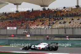Kamui Kobayashi (JPN) Sauber C31. 14.04.2012. Formula 1 World Championship, Rd 3, Chinese Grand Prix, Shanghai, China, Qualifying Day