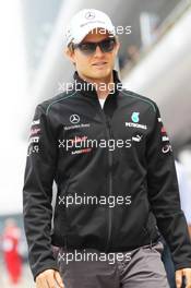 Nico Rosberg (GER) Mercedes AMG F1. 15.04.2012. Formula 1 World Championship, Rd 3, Chinese Grand Prix, Shanghai, China, Race Day