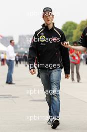 Romain Grosjean (FRA) Lotus F1 Team. 15.04.2012. Formula 1 World Championship, Rd 3, Chinese Grand Prix, Shanghai, China, Race Day