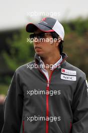Sergio Perez (MEX) Sauber. 15.04.2012. Formula 1 World Championship, Rd 3, Chinese Grand Prix, Shanghai, China, Race Day