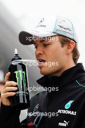 Nico Rosberg (GER) Mercedes AMG F1. 15.04.2012. Formula 1 World Championship, Rd 3, Chinese Grand Prix, Shanghai, China, Race Day