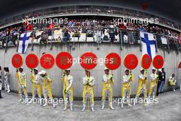 Pre race display. 15.04.2012. Formula 1 World Championship, Rd 3, Chinese Grand Prix, Shanghai, China, Race Day