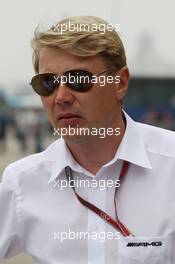 Mika Hakkinen (FIN). 15.04.2012. Formula 1 World Championship, Rd 3, Chinese Grand Prix, Shanghai, China, Race Day