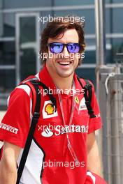 Fernando Alonso (ESP) Ferrari. 12.04.2012. Formula 1 World Championship, Rd 3, Chinese Grand Prix, Shanghai, China, Preparation Day