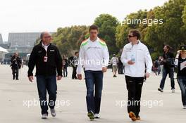 Paul di Resta (GBR) Sahara Force India F1. 12.04.2012. Formula 1 World Championship, Rd 3, Chinese Grand Prix, Shanghai, China, Preparation Day