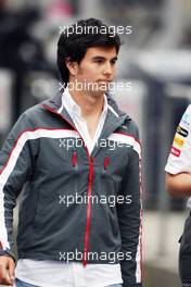 Sergio Perez (MEX) Sauber. 12.04.2012. Formula 1 World Championship, Rd 3, Chinese Grand Prix, Shanghai, China, Preparation Day