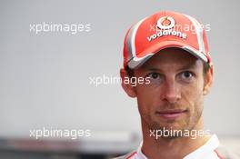 Jenson Button (GBR) McLaren. 12.04.2012. Formula 1 World Championship, Rd 3, Chinese Grand Prix, Shanghai, China, Preparation Day