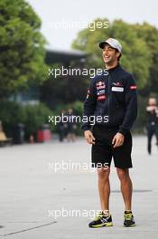 Daniel Ricciardo (AUS) Scuderia Toro Rosso. 12.04.2012. Formula 1 World Championship, Rd 3, Chinese Grand Prix, Shanghai, China, Preparation Day