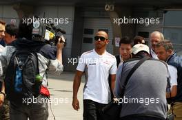 Lewis Hamilton (GBR) McLaren. 12.04.2012. Formula 1 World Championship, Rd 3, Chinese Grand Prix, Shanghai, China, Preparation Day